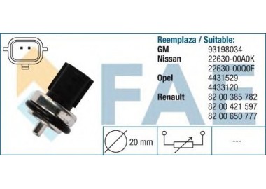             Daviklis aušinimo skysčio temperatūros 33811 gera kaina internetu
        