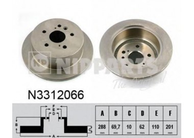             Stabdžių diskas galinis N3312066 gera kaina internetu
        
